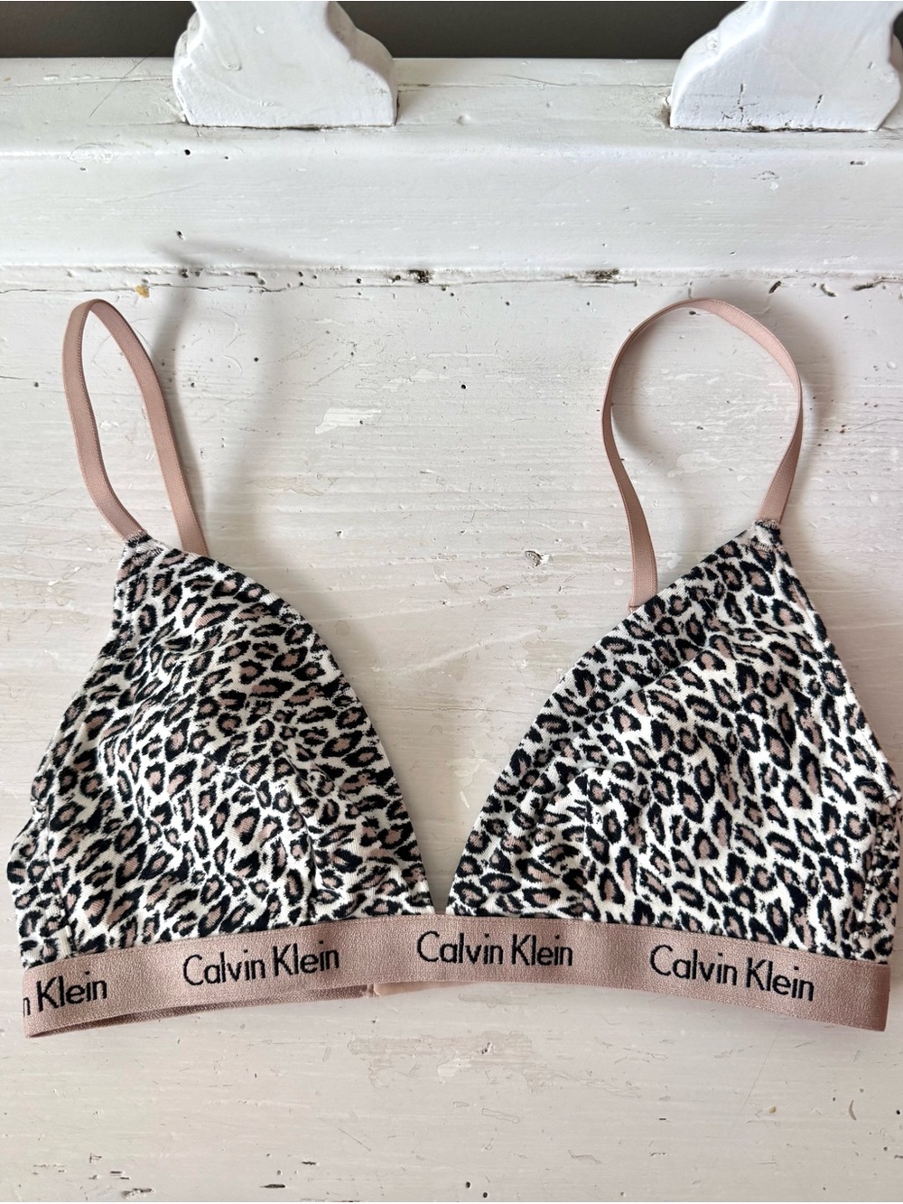 Calvin Klein Women's Leopard Bralette